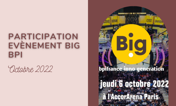 L'OF Sister Concept Formation certifié qualiopi a participé à l'évènement BIG BPI à PARIS.