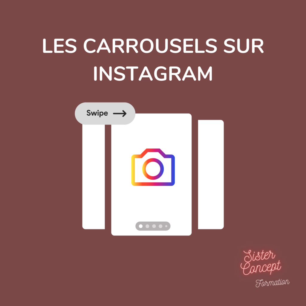Formation carrousels instagram, sister concept formation, organisme de formation en Occitanie.