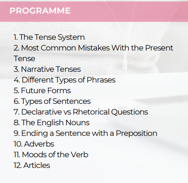 Programme formation English As a Second Language (ESL) - Advanced Sister Concept Formation - Organisme de Formation Lozère